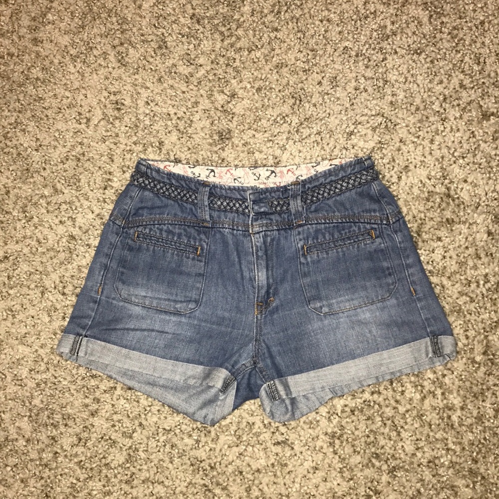 High waisted shorts